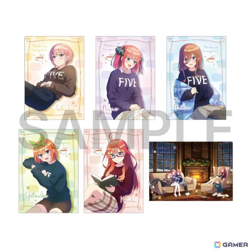「TVスペシャルアニメ『五等分の花嫁＊』～暖炉のそばで Silent Time～」が12月19日よりAKIHABARAゲーマーズ本店で開催！の画像