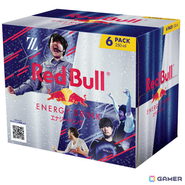 「The k4sen Con 2025」開催記念のレッドブル オリジナル6缶パックが12月8日より限定販売！k4senさんデザインのレンチキュラーカードが付いてくるの画像1