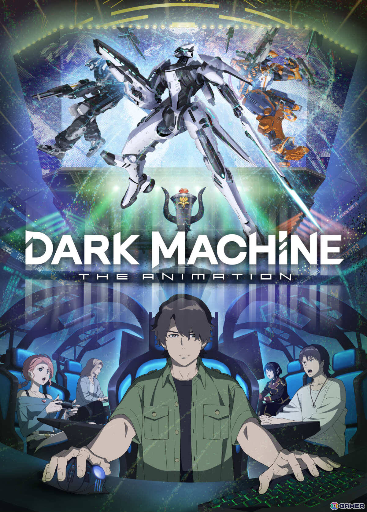 DARK MACHINE」アニメの正式タイトルが「DARK MACHINE THE ANIMATION