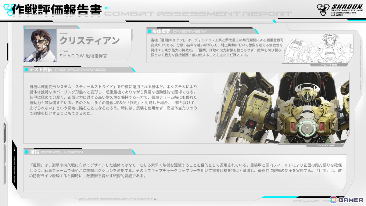 「Mecha BREAK」シーズン2「虚空の残響」が配信開始!「ノルン」と「巨闕」の新ストライカー2体が登場の画像