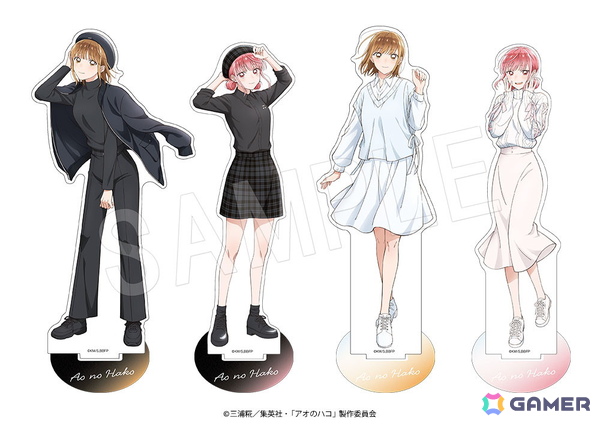 TVアニメ「アオのハコ」“BLACK＆WHITE”がテーマの新規描き下ろしイラストを使用したグッズが「ジャンプフェスタ2026」で登場！中外鉱業ブースで先行販売の画像3