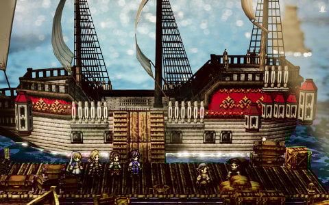 「オクトパストラベラー0」では初代で活躍したトラベラーたちも登場！フィールドコマンドや親交度、海の冒険も紹介