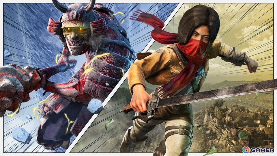 「アサシン クリード シャドウズ」にて「進撃の巨人」コラボコンテンツが本日23時より4週間限定で配信！の画像