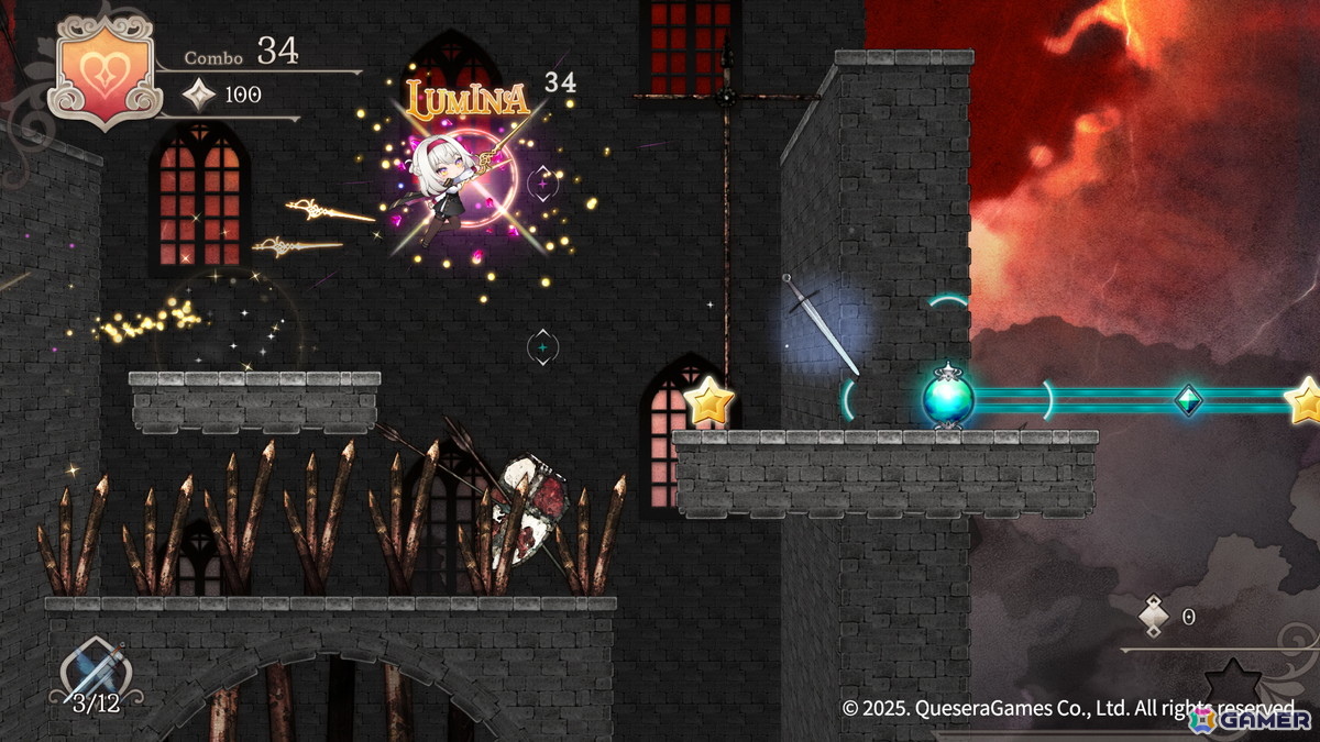 音符の道を駆けるランアクション型リズムゲーム「Nientum - Op.ZERO」の早期アクセス版がSteamにて配信中！の画像