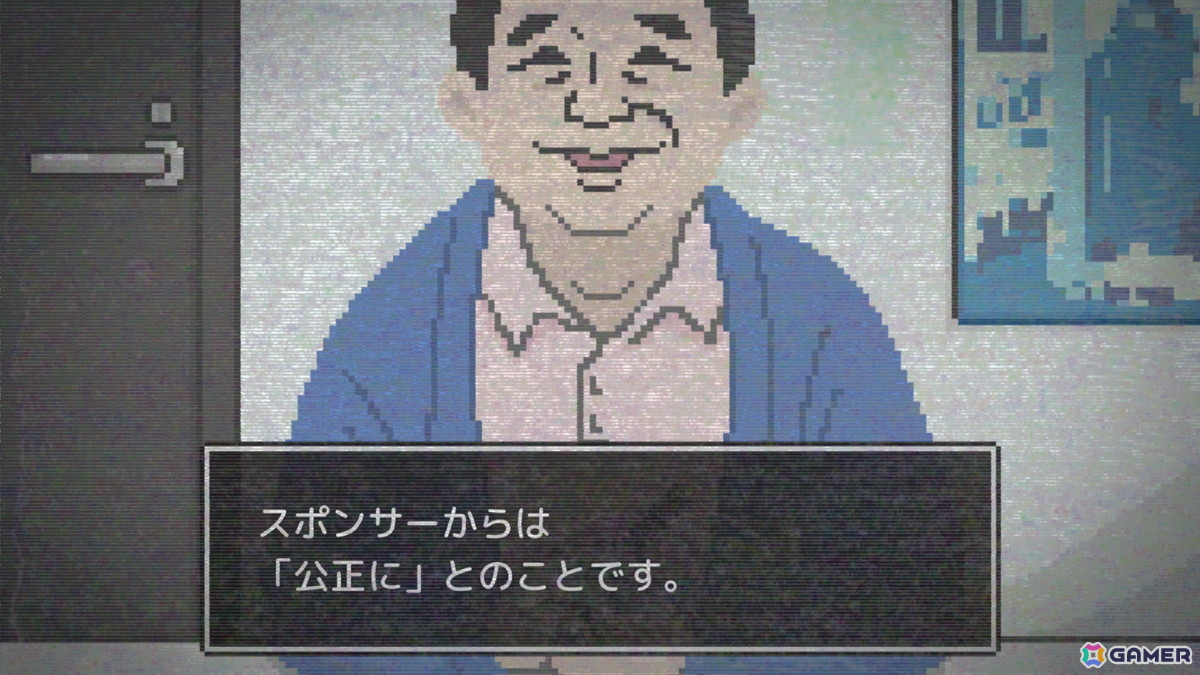 世論操作系報道アドベンチャーゲーム「コメンテーター」のクローズドβテストがSteamにて開催中！“報道番組の裏側”を凝縮した新トレーラーもの画像6
