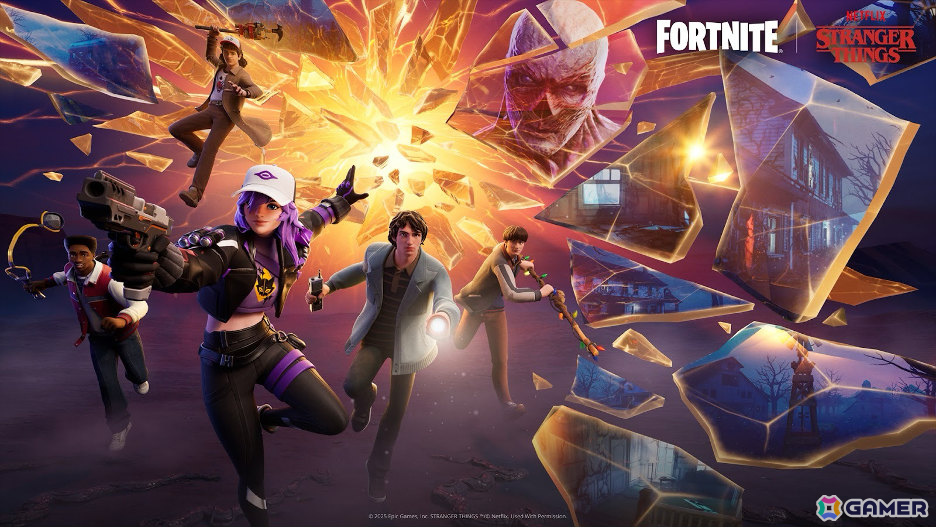「フォートナイト」×Netflix「ストレンジャー・シングス」のコラボが開催!マイクやウィルなどのコスチュームがアイテムショップに登場の画像