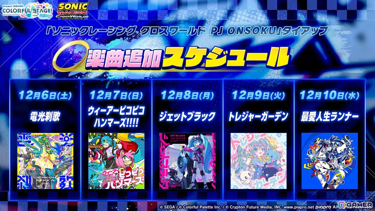 「プロセカ」Project ONSOKU楽曲タイアップ、ZOZOTOWNコラボ第3弾、第12弾シングル、外食チェーンコラボ情報が公開！新機能「カスタムルーム」の追加もの画像