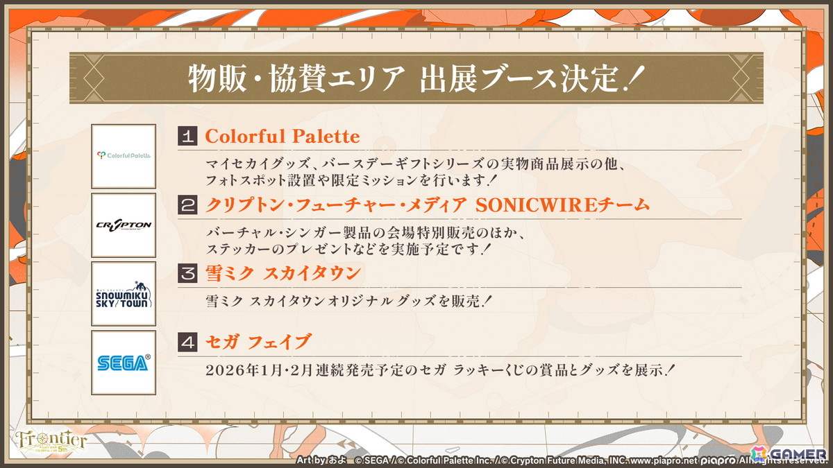 「プロセカ」Project ONSOKU楽曲タイアップ、ZOZOTOWNコラボ第3弾、第12弾シングル、外食チェーンコラボ情報が公開！新機能「カスタムルーム」の追加もの画像