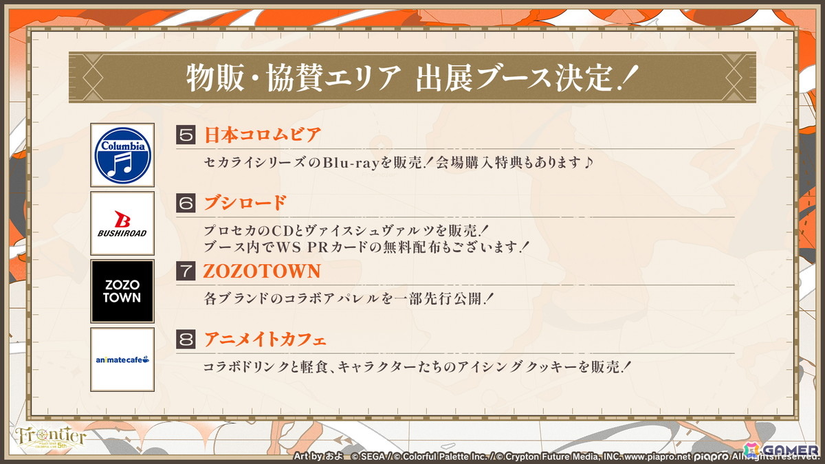 「プロセカ」Project ONSOKU楽曲タイアップ、ZOZOTOWNコラボ第3弾、第12弾シングル、外食チェーンコラボ情報が公開！新機能「カスタムルーム」の追加もの画像