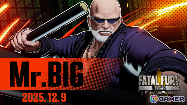 「餓狼伝説 City of the Wolves」に「龍虎の拳」の初代ボス「Mr.BIG」がシーズンパス1最後のDLCキャラクターとして12月9日に参戦！の画像1