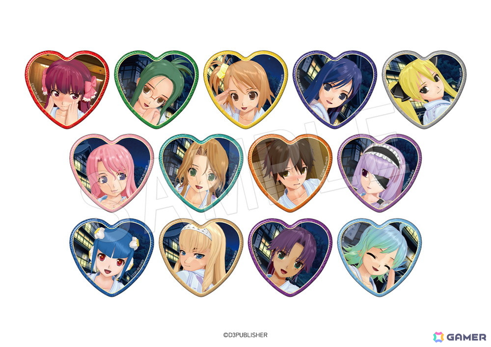 「ドリームクラブ」シリーズからハート缶バッジやアクリルアートパネルなどの新作グッズがコミックマーケット107に登場!の画像