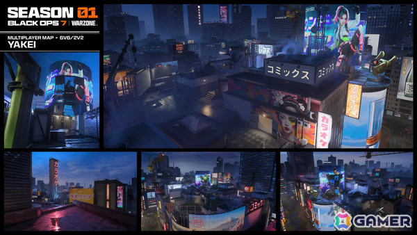 「COD: BO7」シーズン01が12月5日より開始！日本をテーマにした新マップ「夜景」や3つの中立地帯を巡って戦う新モード「テイクオーバー」などが登場の画像8