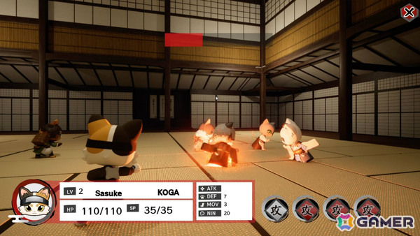 最新AIを搭載したおしゃべり育成×タクティカルバトルRPG「NINJA CATS: Tactics」CBTの参加者募集が開始！の画像3