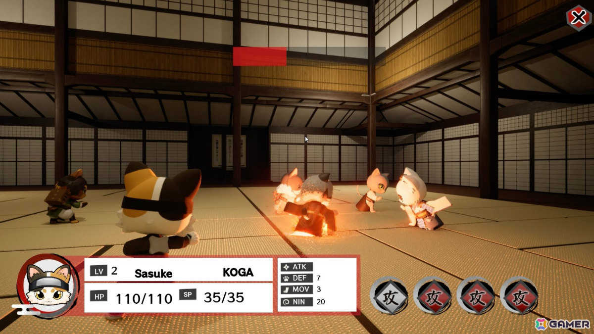 最新AIを搭載したおしゃべり育成×タクティカルバトルRPG「NINJA CATS: Tactics」CBTの参加者募集が開始！の画像