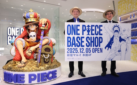 「ワンピース」公式旗艦店「ONE PIECE BASE SHOP」オープニングセレモニーが開催！新宿マルイ本館にて12月5日にグランドオープン