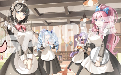 「電気街の喫茶店」Switchパッケージ版は栞しい氏の描き下ろしによるリバーシブルコラボジャケットに！オリジナル店舗特典も公開