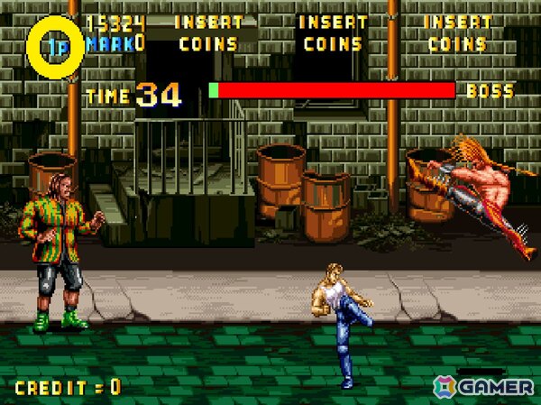 4人同時プレイ対応のアクションゲーム「アーケードアーカイブス 闘神ブレイザーズ」が11月27日に配信!の画像