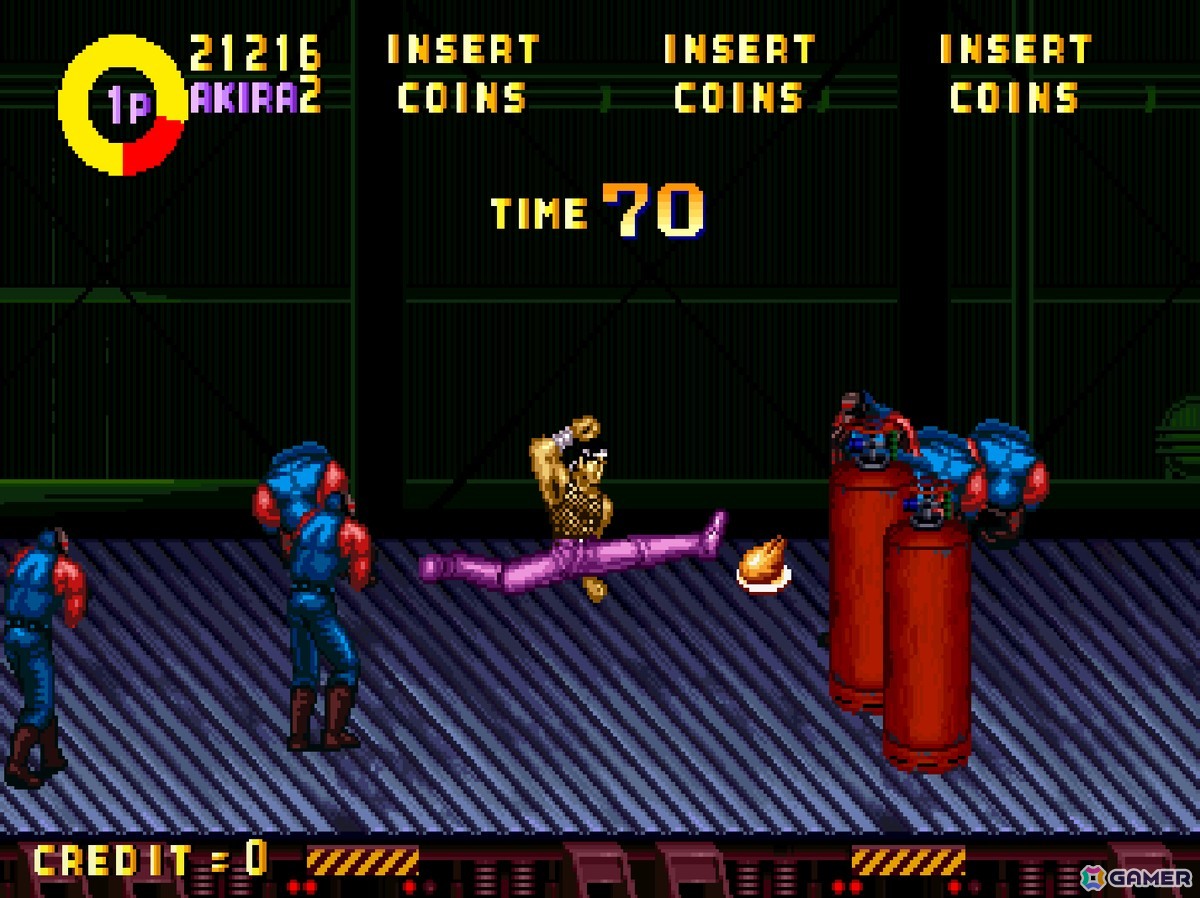 4人同時プレイ対応のアクションゲーム「アーケードアーカイブス 闘神ブレイザーズ」が11月27日に配信！の画像4