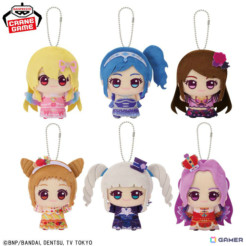 アニメ「アイカツ！」いちご、あおい、蘭、おとめ、ユリカ、美月が