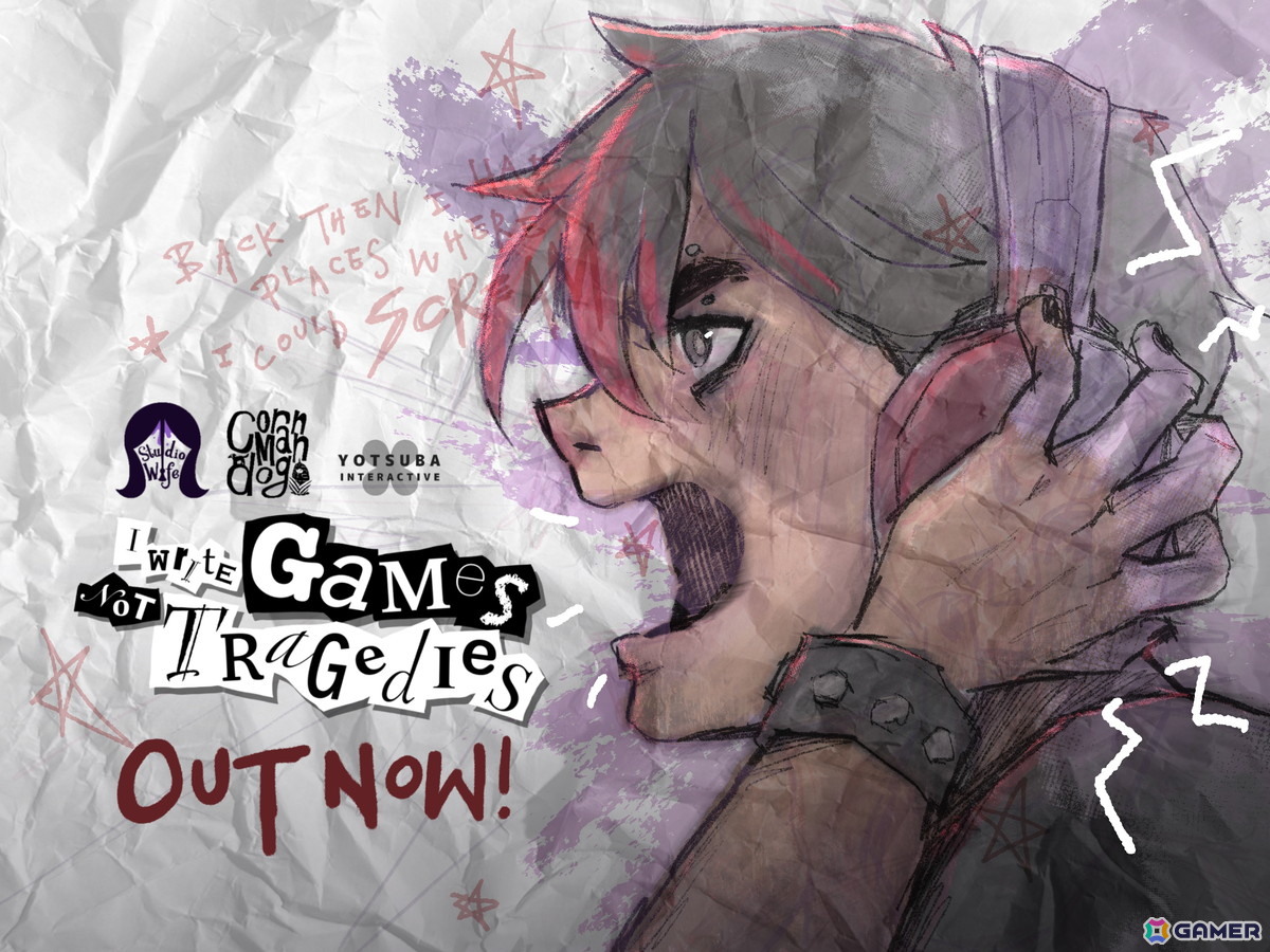イギリスが舞台のムズ痒い青春ビジュアルノベル「I Write Games Not Tragedies 叫べ青春」の日本語版がSteamにて配信中!の画像