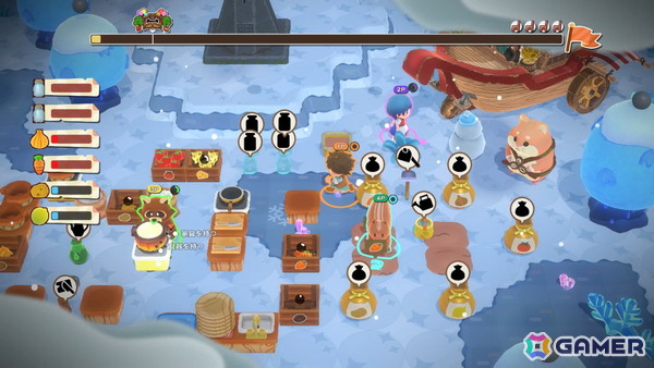 最大16人で釣りに栽培、料理と大忙し！カオスなレストラン営業ゲーム「リップルアイランド カイルとキャルのレストラン」がSwitch 2/Steamで発売の画像