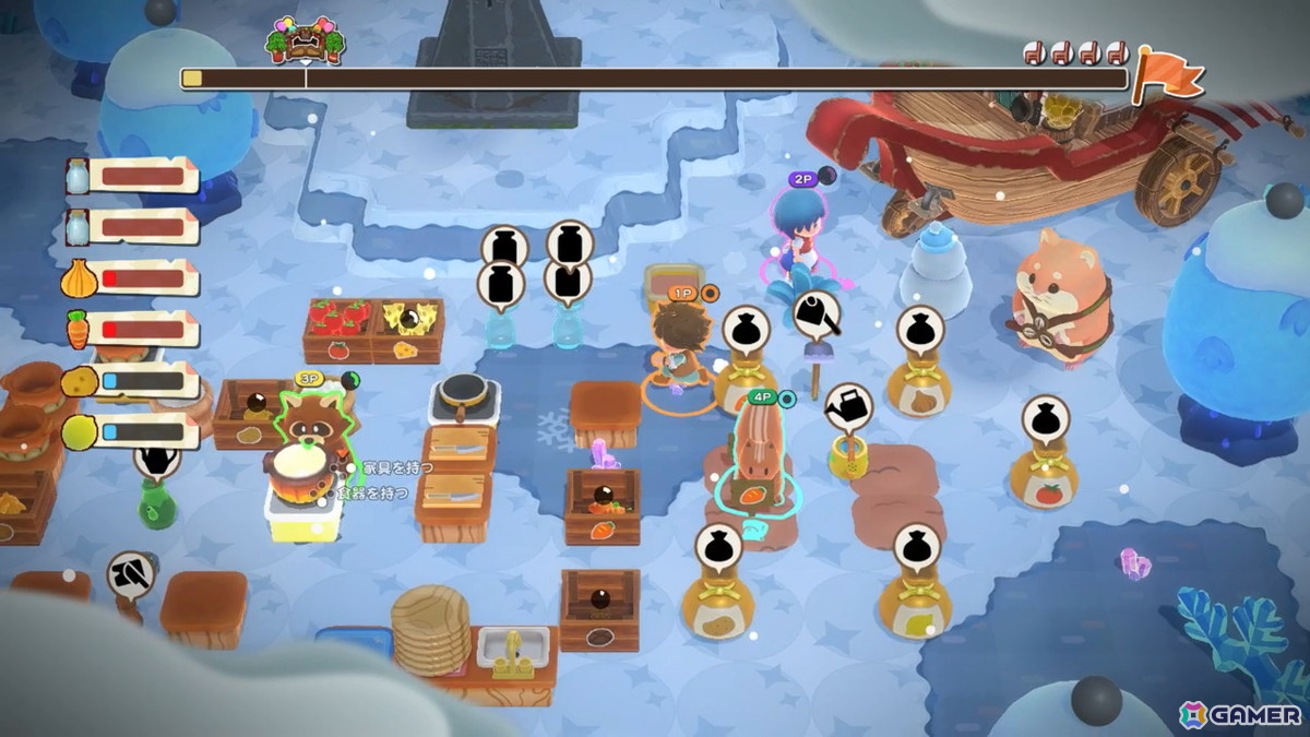 最大16人で釣りに栽培、料理と大忙し！カオスなレストラン営業ゲーム「リップルアイランド カイルとキャルのレストラン」がSwitch 2/Steamで発売の画像7