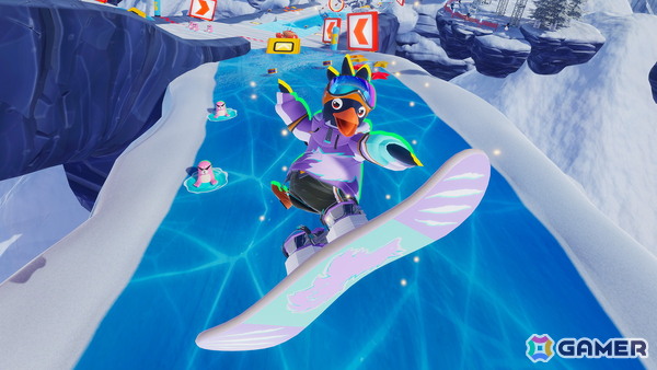 「Faaast Penguin」雪山を舞台に華麗なトリックを連発して1位を目指すシーズン8「FPX: Snowboarding」が12月4日より開始！の画像6