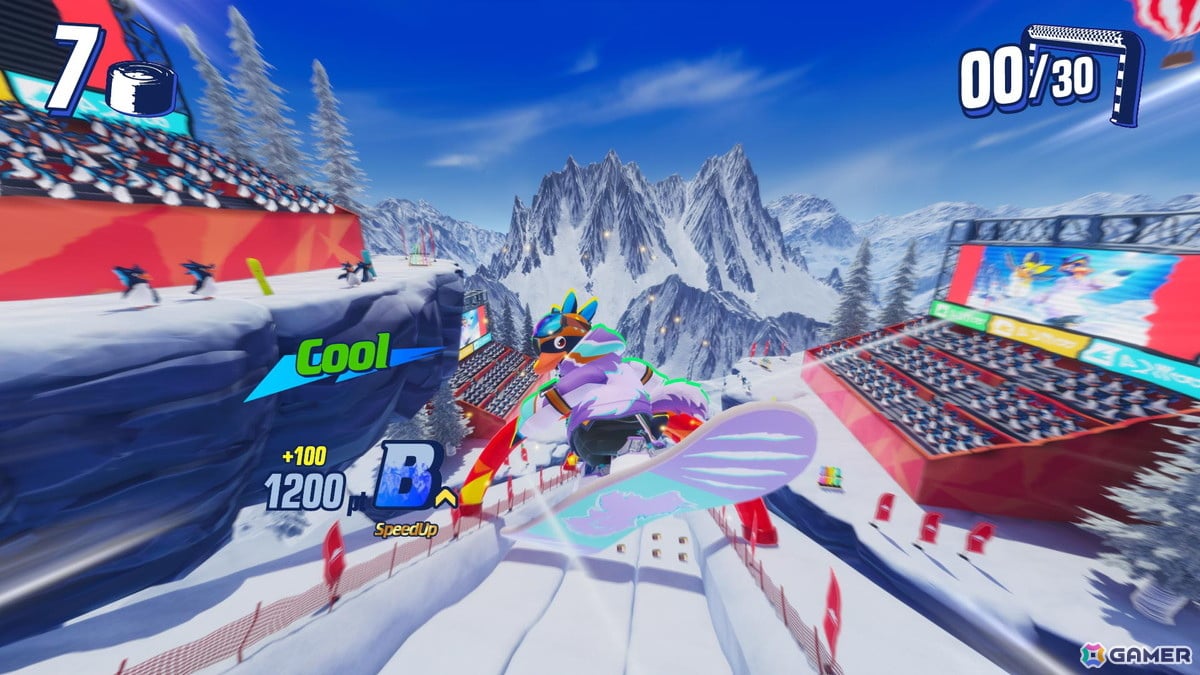 「Faaast Penguin」雪山を舞台に華麗なトリックを連発して1位を目指すシーズン8「FPX: Snowboarding」が12月4日より開始！の画像2