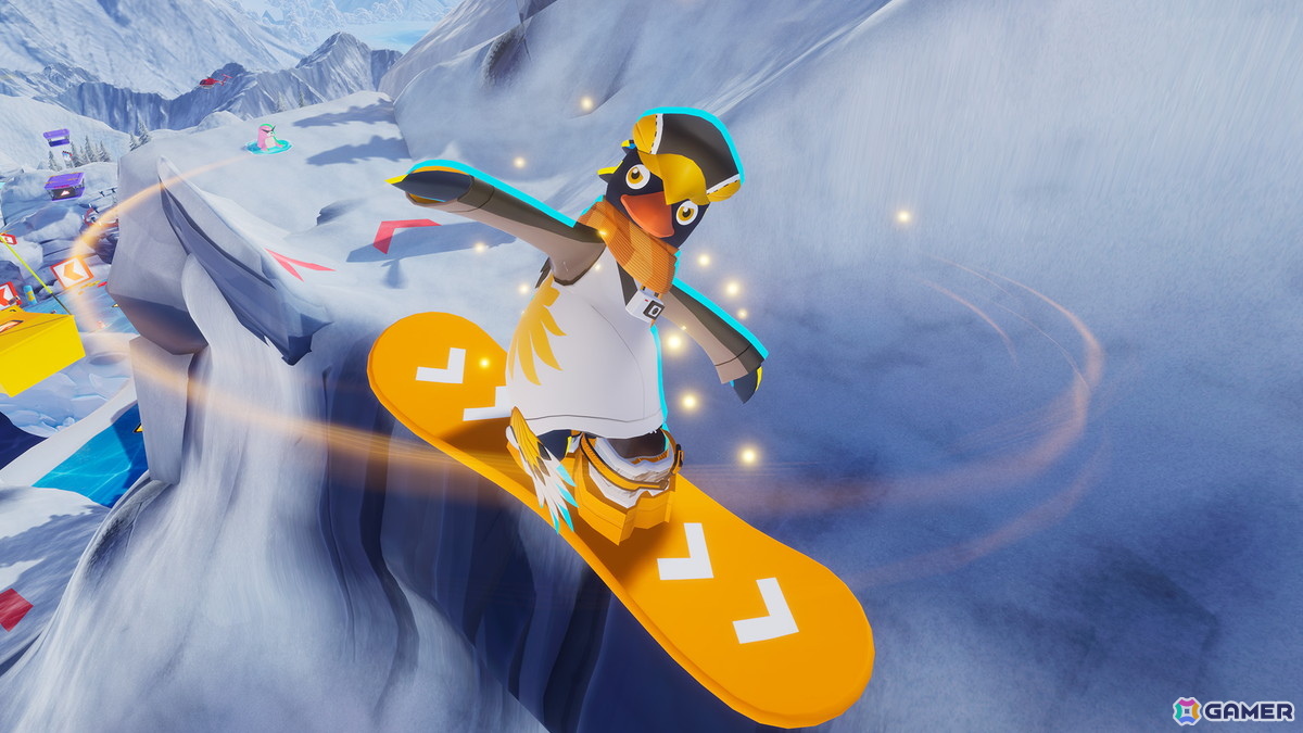「Faaast Penguin」雪山を舞台に華麗なトリックを連発して1位を目指すシーズン8「FPX: Snowboarding」が12月4日より開始！の画像7