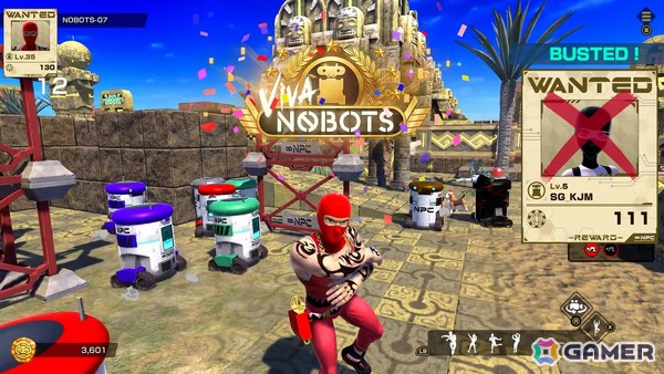 オンライン騙し合いアクション「VIVA NOBOTS」Steam Playtestで12月12日より国内オープンβテストが開催！プレイヤー同士がロボットになりきり、ライバルの正体を見破ってお宝を奪い合うの画像10