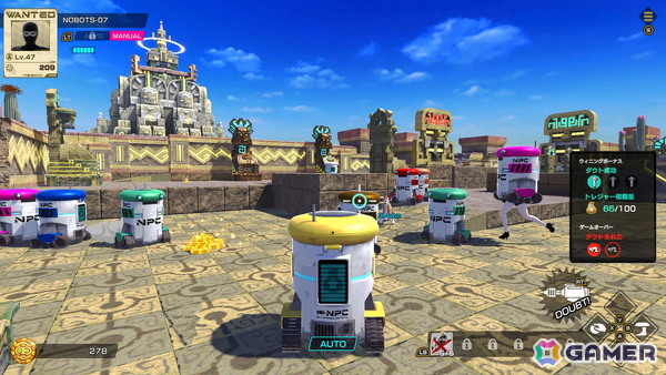 オンライン騙し合いアクション「VIVA NOBOTS」Steam Playtestで12月12日より国内オープンβテストが開催！プレイヤー同士がロボットになりきり、ライバルの正体を見破ってお宝を奪い合うの画像3
