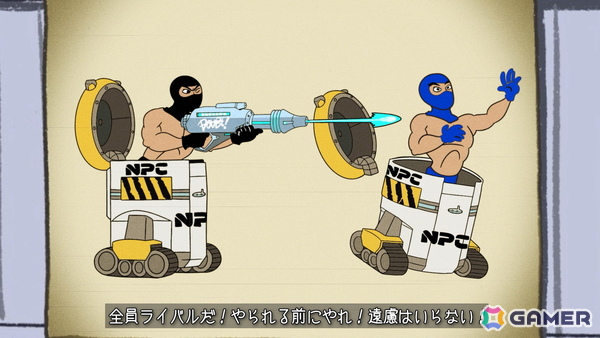 オンライン騙し合いアクション「VIVA NOBOTS」Steam Playtestで12月12日より国内オープンβテストが開催！プレイヤー同士がロボットになりきり、ライバルの正体を見破ってお宝を奪い合うの画像6