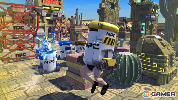 オンライン騙し合いアクション「VIVA NOBOTS」Steam Playtestで12月12日より国内オープンβテストが開催！プレイヤー同士がロボットになりきり、ライバルの正体を見破ってお宝を奪い合うの画像7
