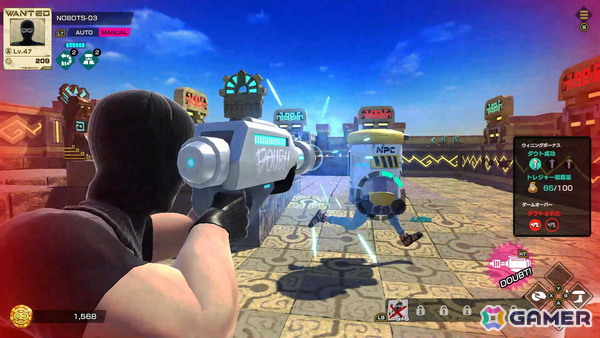オンライン騙し合いアクション「VIVA NOBOTS」Steam Playtestで12月12日より国内オープンβテストが開催！プレイヤー同士がロボットになりきり、ライバルの正体を見破ってお宝を奪い合うの画像8