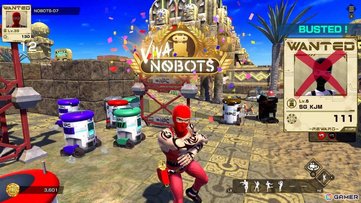 オンライン騙し合いアクション「VIVA NOBOTS」Steam Playtestで12月12日より国内オープンβテストが開催！プレイヤー同士がロボットになりきり、ライバルの正体を見破ってお宝を奪い合うの画像