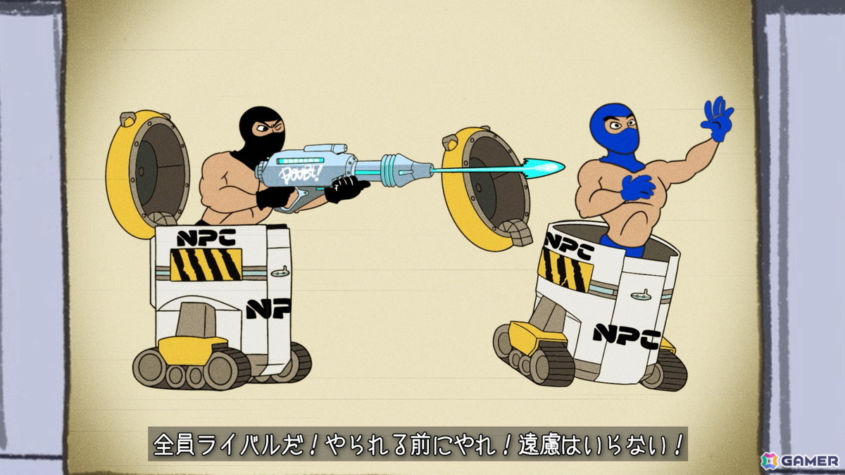 オンライン騙し合いアクション「VIVA NOBOTS」Steam Playtestで12月12日より国内オープンβテストが開催！プレイヤー同士がロボットになりきり、ライバルの正体を見破ってお宝を奪い合うの画像