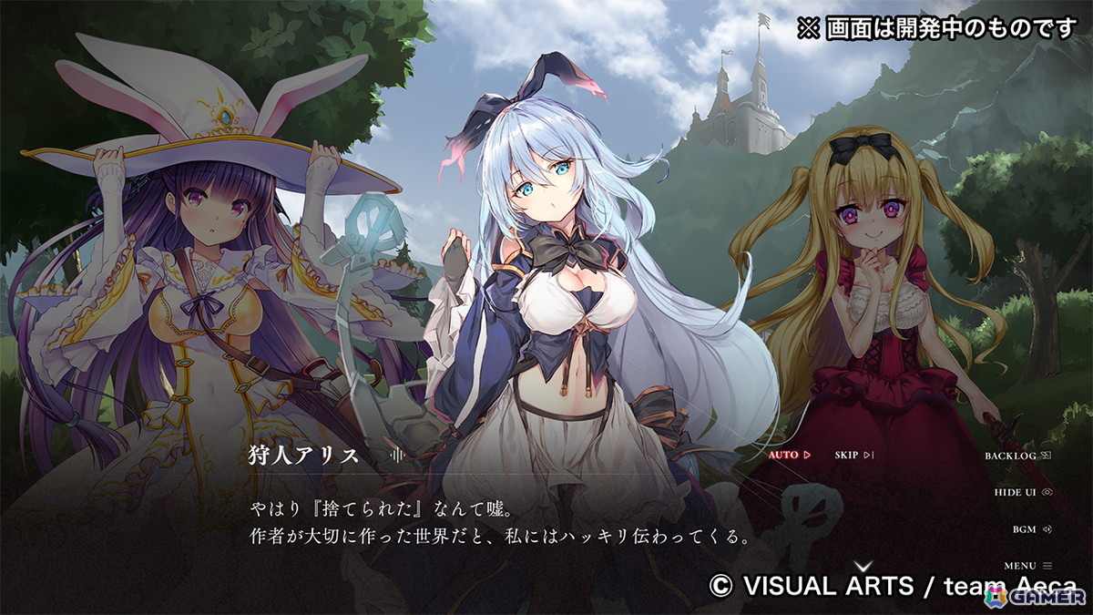 「偽りのアリス -Retold Tale-」のクラファンが残り1週間で800％を突破！新たに超特大タペストリーコースと企業向けレポートコースが追加の画像5