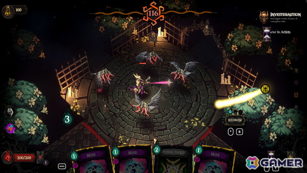 ローグライクデッキ構築と爽快アクションが融合した戦略カードゲーム「ゴールデンスワール」の体験版がSteamにて配信！の画像4