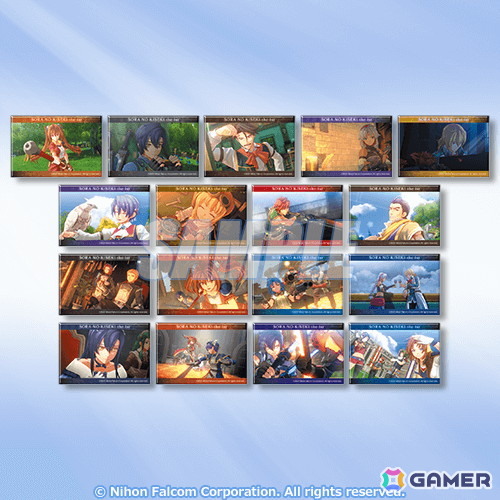 「空の軌跡 the 1st」のオンラインくじが登場！2つの「軌跡」の誕生を記念したWバースデープレートなどをラインナップの画像16