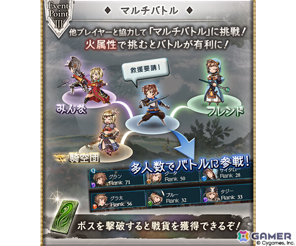 「グラブル」イベント「モノクロパレット」が11月28日より開催！カイン、ラインハルザ、レオナは“七級軍武島”で異様な少年と邂逅するの画像5