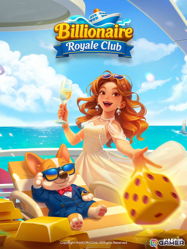 豪華クルーズで繰り広げられるストーリー重視のカジュアルボードゲーム「ビリオネアクラブ：ダイスゲーム」が配信！の画像1