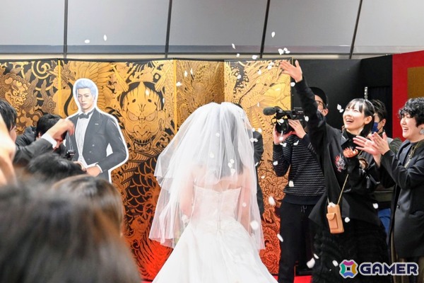 「龍が如く」冠婚葬祭展 東京会場のプレオープンイベントをレポート！展示やフォトスポットはもちろん、挙式の様子、横山氏の見学＆インタビューもの画像23