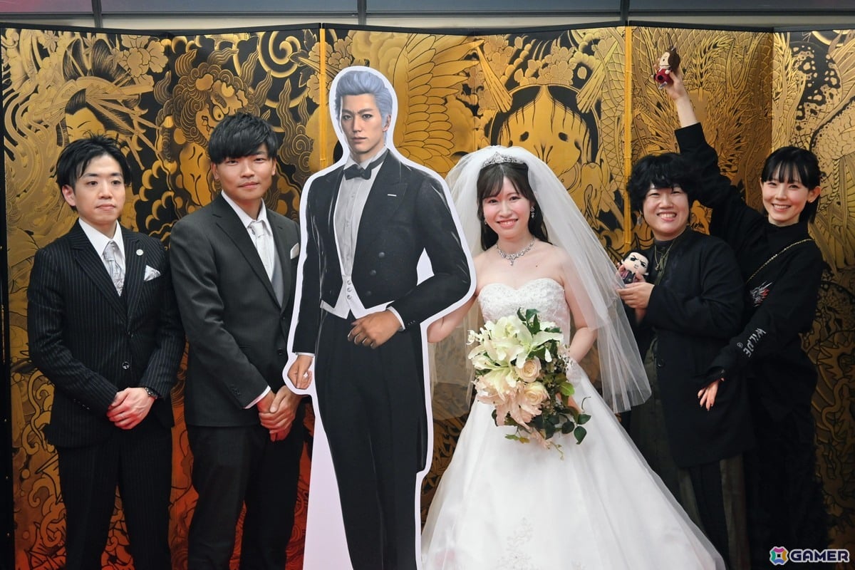 「龍が如く」冠婚葬祭展 東京会場のプレオープンイベントをレポート！展示やフォトスポットはもちろん、挙式の様子、横山氏の見学＆インタビューもの画像