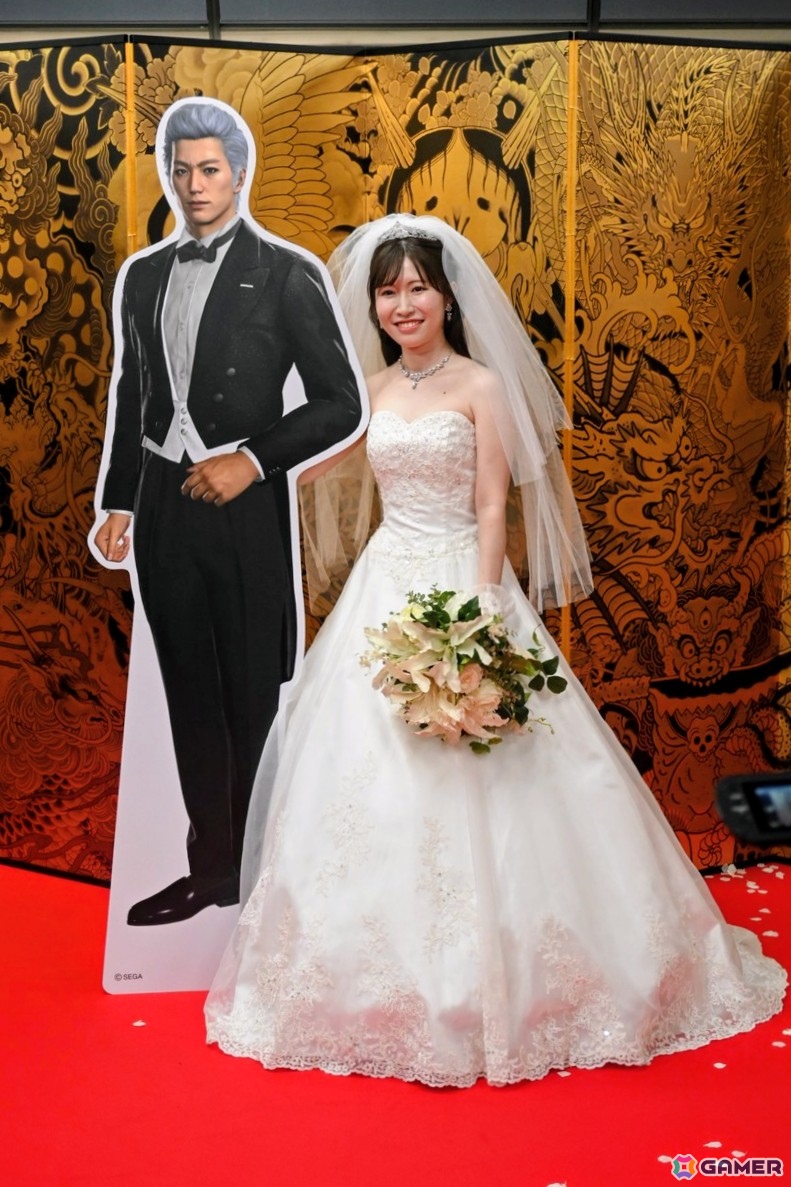 「龍が如く」冠婚葬祭展 東京会場のプレオープンイベントをレポート！展示やフォトスポットはもちろん、挙式の様子、横山氏の見学＆インタビューもの画像25