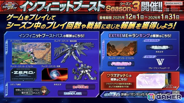 「機動戦士ガンダム EXVS.2 IB」に「GQuuuuuuX」が12月17日に参戦！バランス調整や新システム「EXVS.プレイヤーズリンク」の情報もの画像7