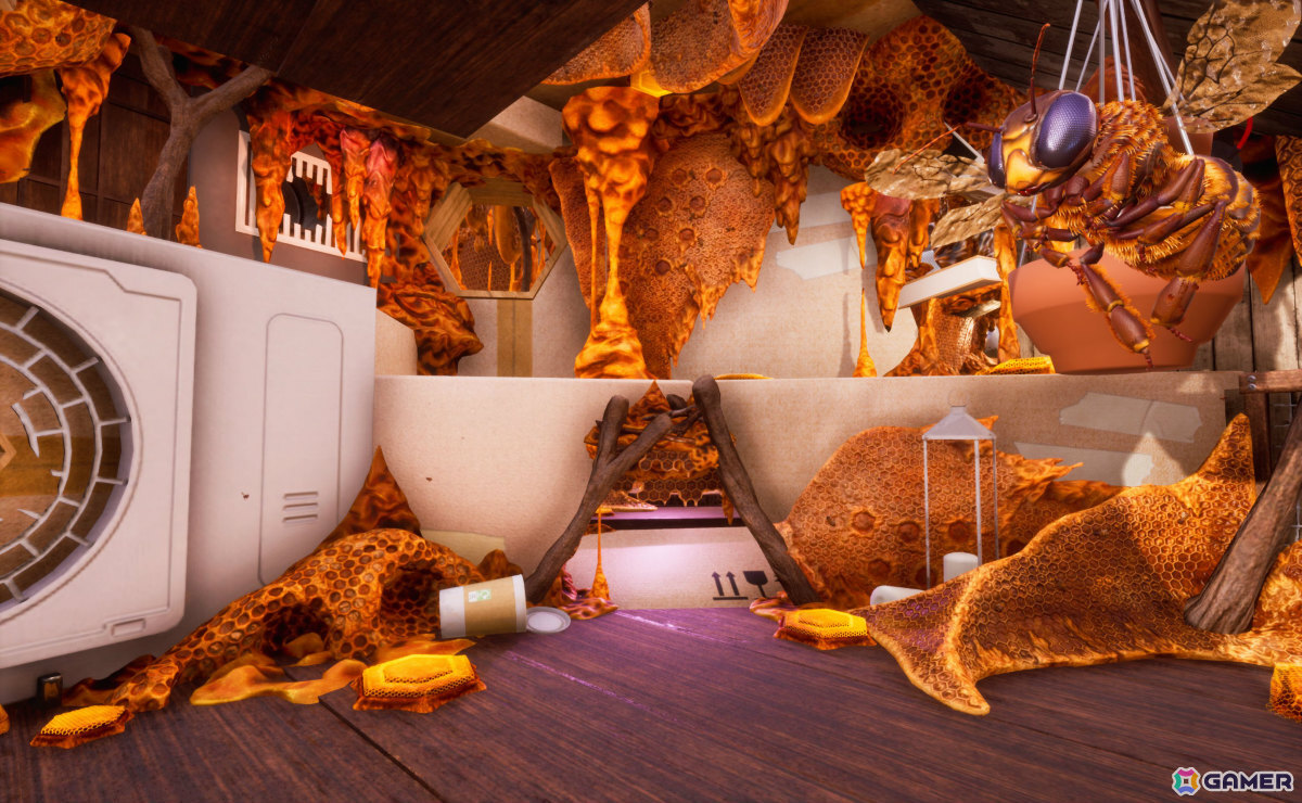 ミツバチADV「Bee Simulator: The Hive」CS版がリリース!広大なハチの巣を建設できる拡張コンテンツ「The Hive」を収録の画像