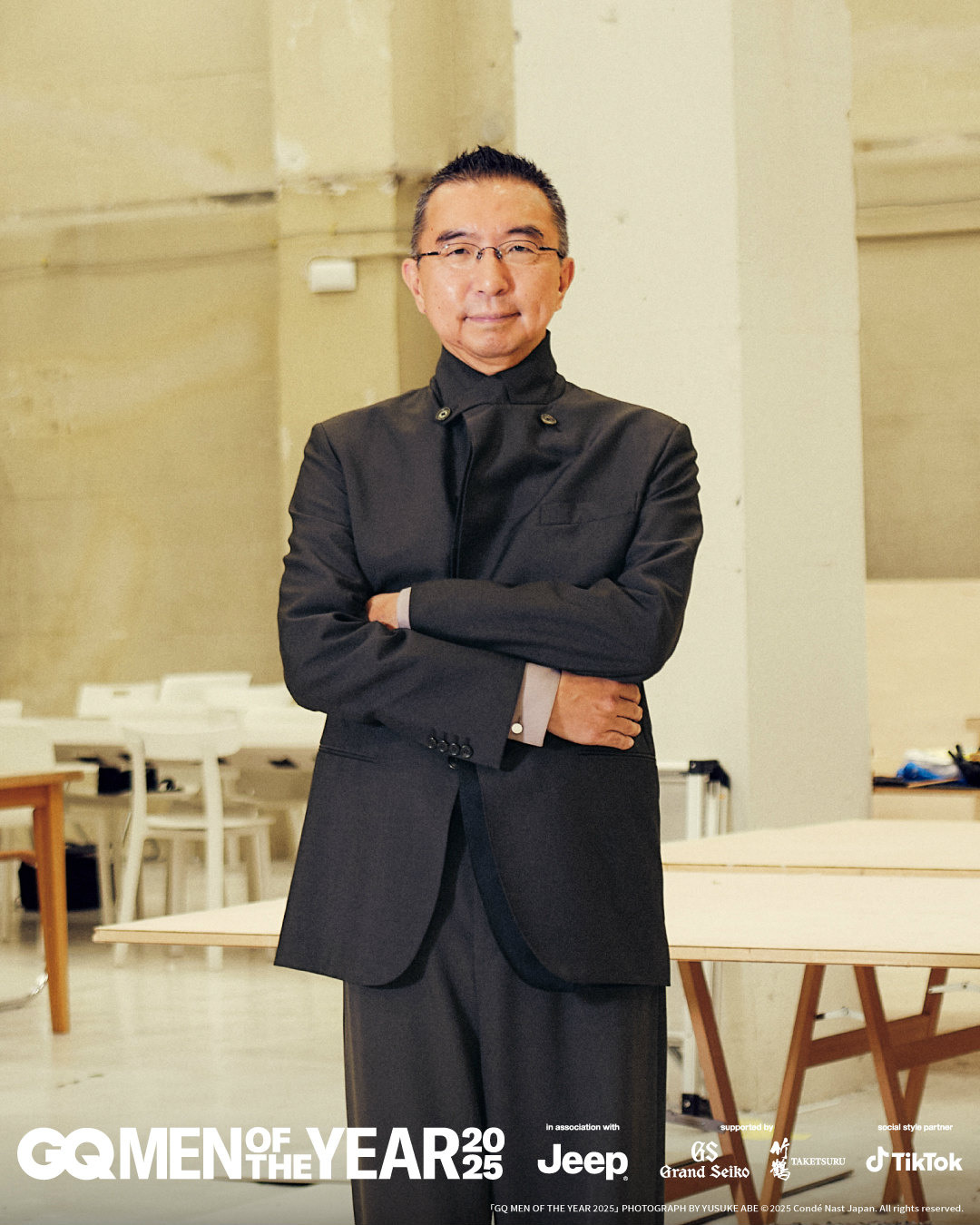 その年に圧倒的な活躍を見せた人々を讃える「GQ MEN OF THE YEAR 2025／20th Anniversary」で小島秀夫さんがベスト・クリエイター賞を受賞！の画像