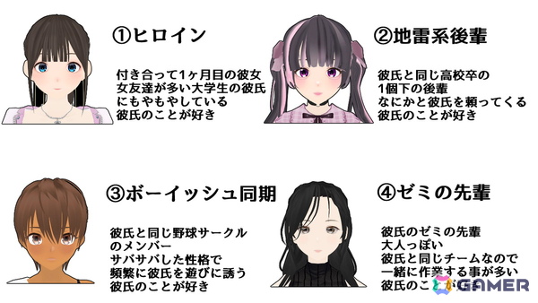 「彼氏の周りにいたら嫌な女友達を拳でわからせるゲーム」がSteamで配信！牽制しても懲りない奴らを3D格闘パートでわからせようの画像6