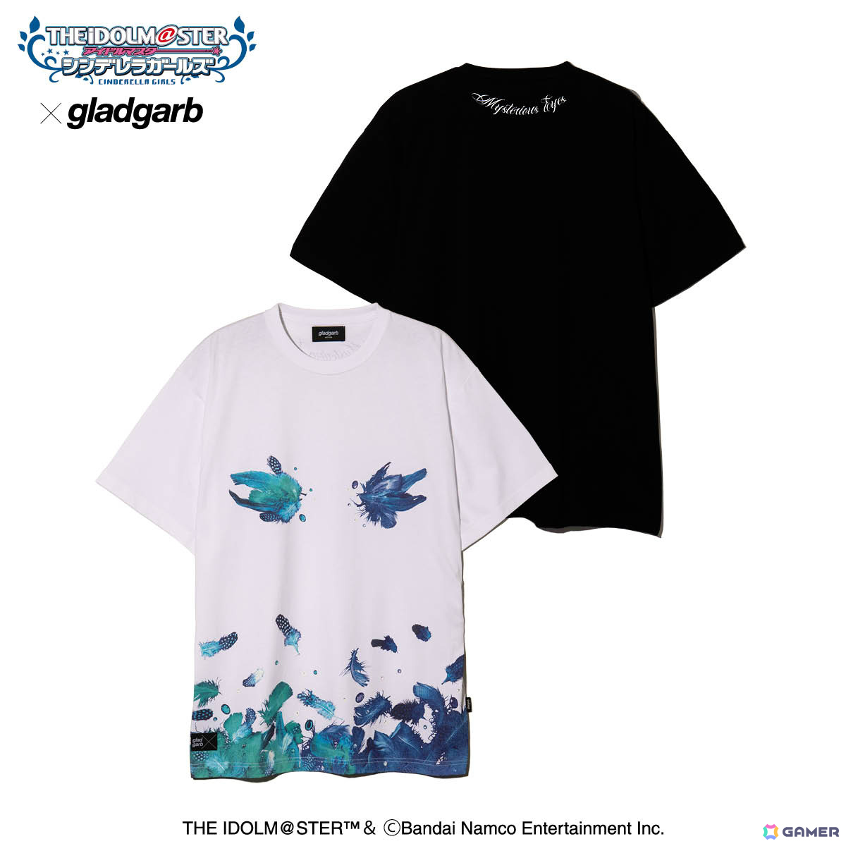 「アイドルマスター シンデレラガールズ」ミステリアスアイズとgladgarbによるコラボアイテムの予約販売がプレミアムバンダイで開始！の画像