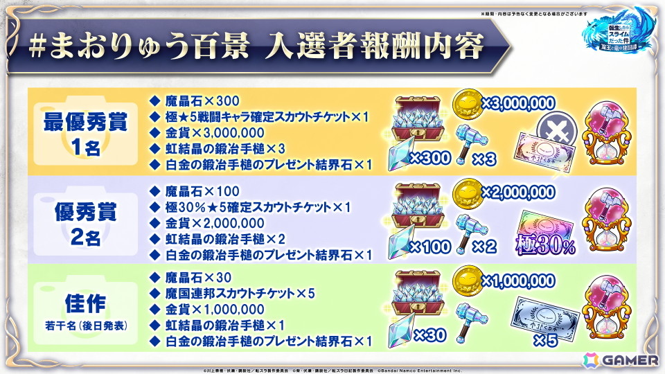 「転生したらスライムだった件 魔王と竜の建国譚」サンタクロース風衣装のディアブロ、フレイが登場！の画像13